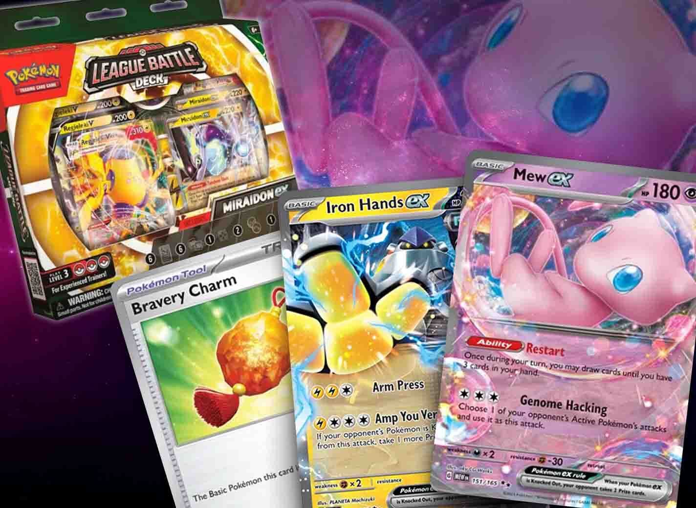 Pokémon TCG: Miraidon ex League Battle Deck - The Monkey Planet