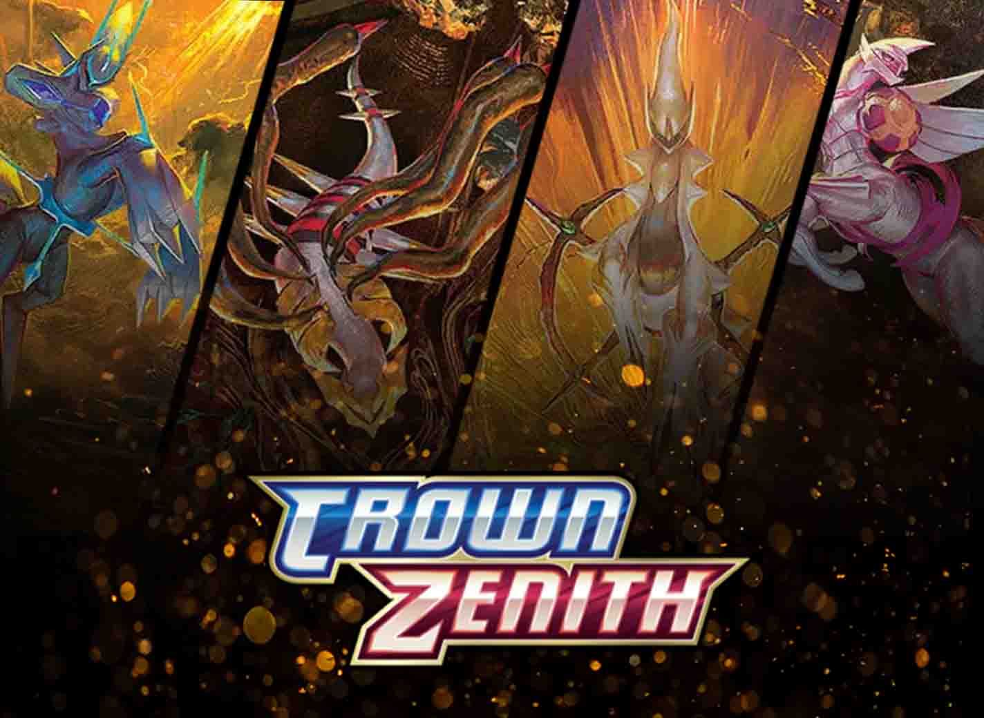 Novas cartas de Crown Zenith reveladas! Zacian V-ASTRO, Zamazenta V-ASTRO e  mais cartas ganham seus espaços na coleção! - Correio do Professor