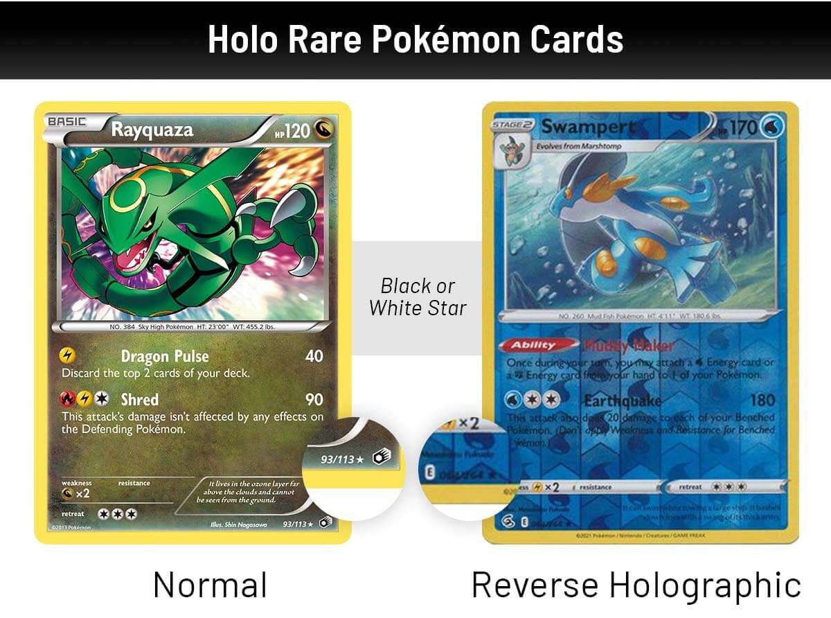 What does the white diamond mean? Extra rare it something? : r/PokemonTCG