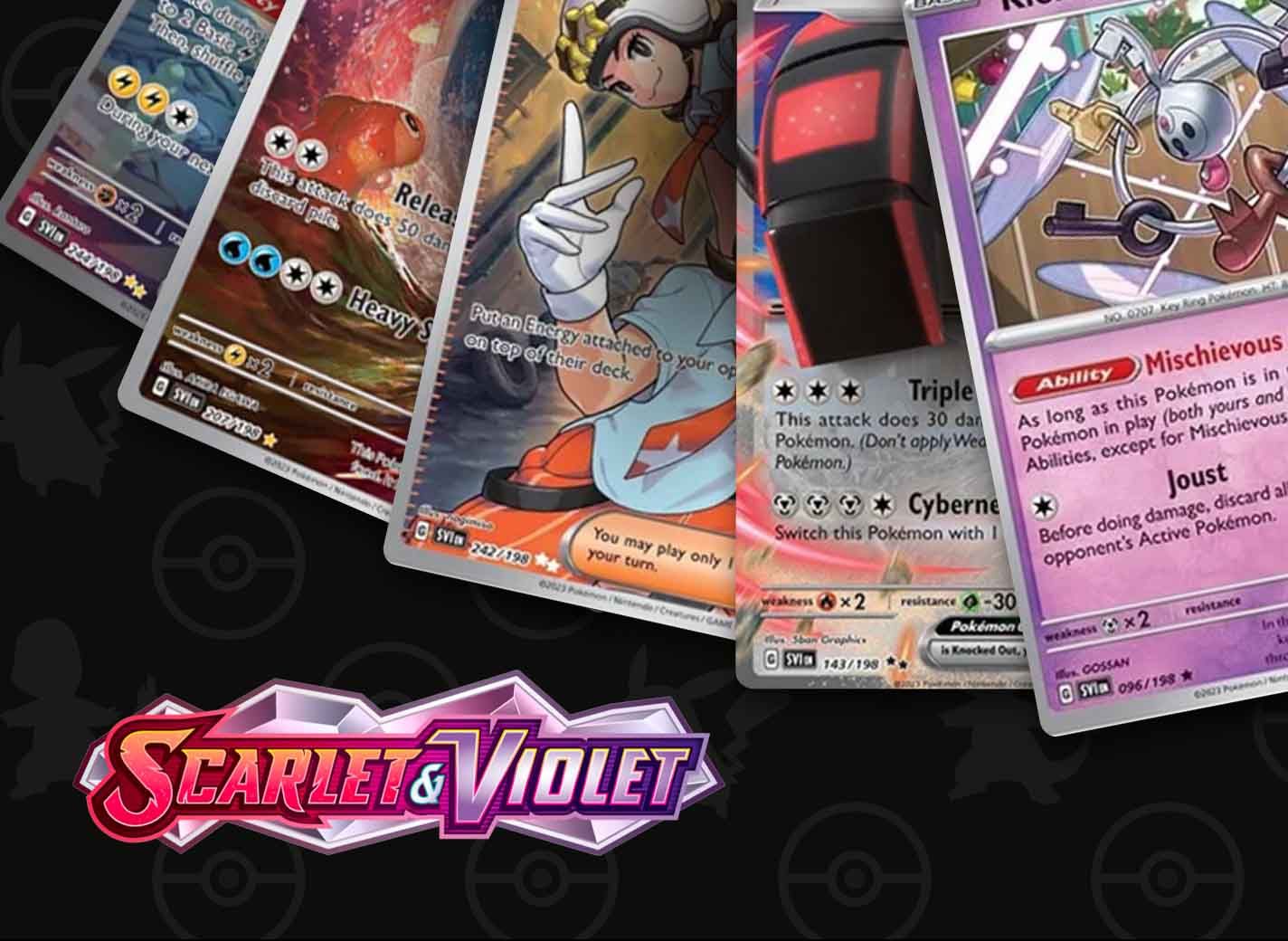 Pokemon Scarlet & Violet TCG expansion reveal debuts stunning