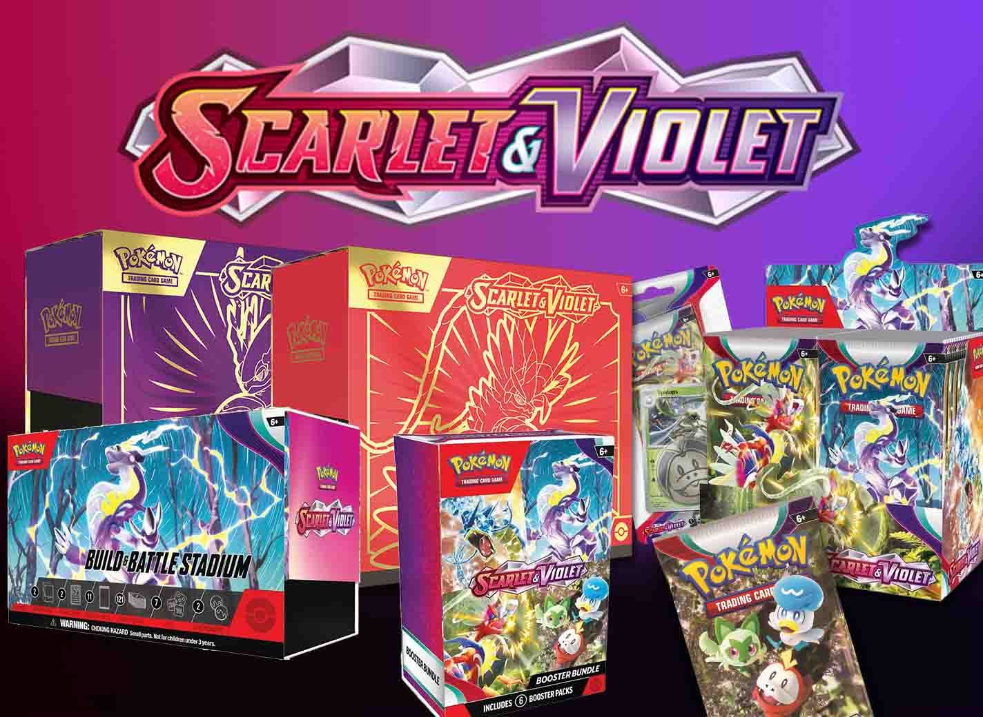 Pokémon TCG: Scarlet & Violet Build & Battle Box