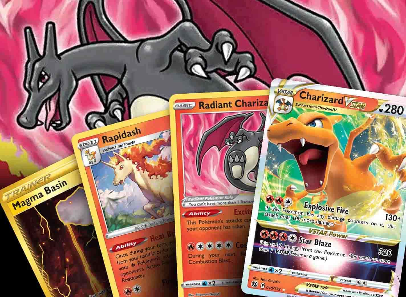 Buy Pokemon Charizard VSTAR 018/172 Brilliant Stars - Ultra Rare Card for  Kid,pack of 1 Online at Low Prices in India 