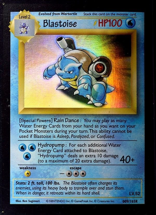 Test Print Blastoise via CGC