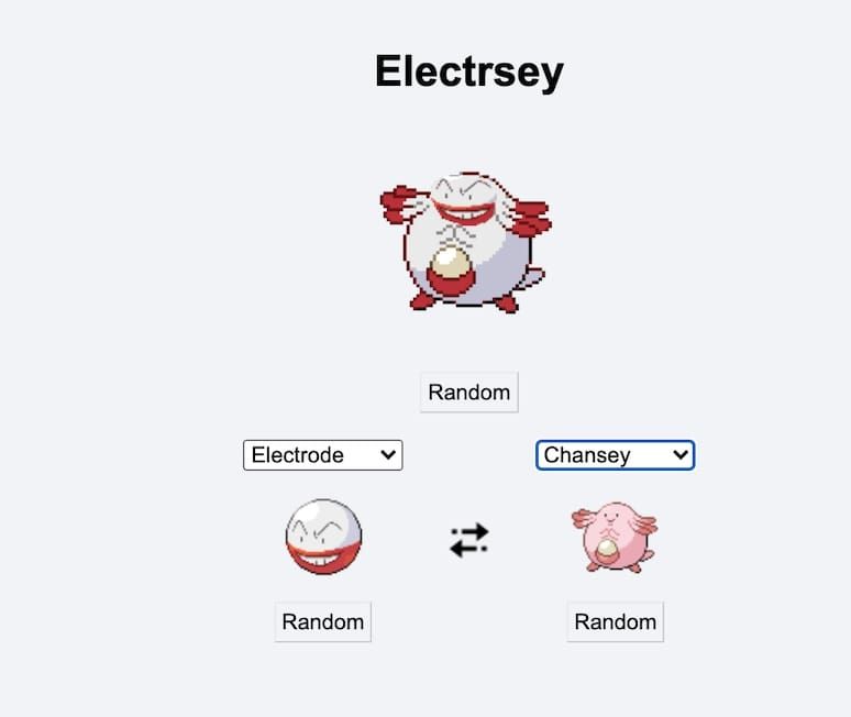 Pokemon Fusion Generator