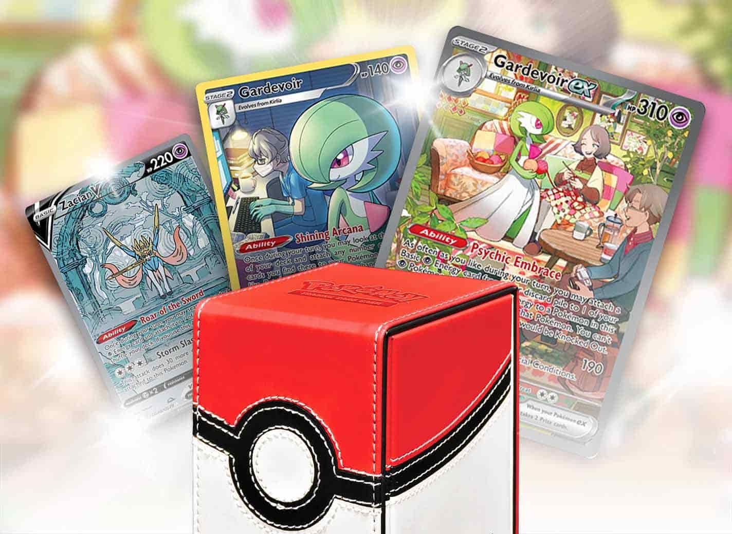 Pokemon Gardevoir Self Made Game Collection Card Holder Protective