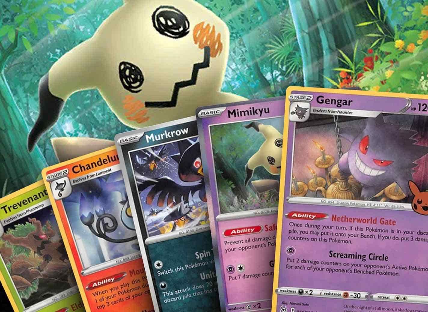 Pokemon Trick or Trade: Halloween Pokémon Card - Mewtwo