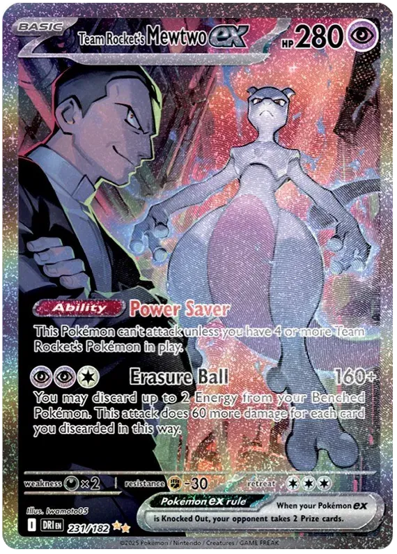 El ex Mewtwo del Equipo Rocket