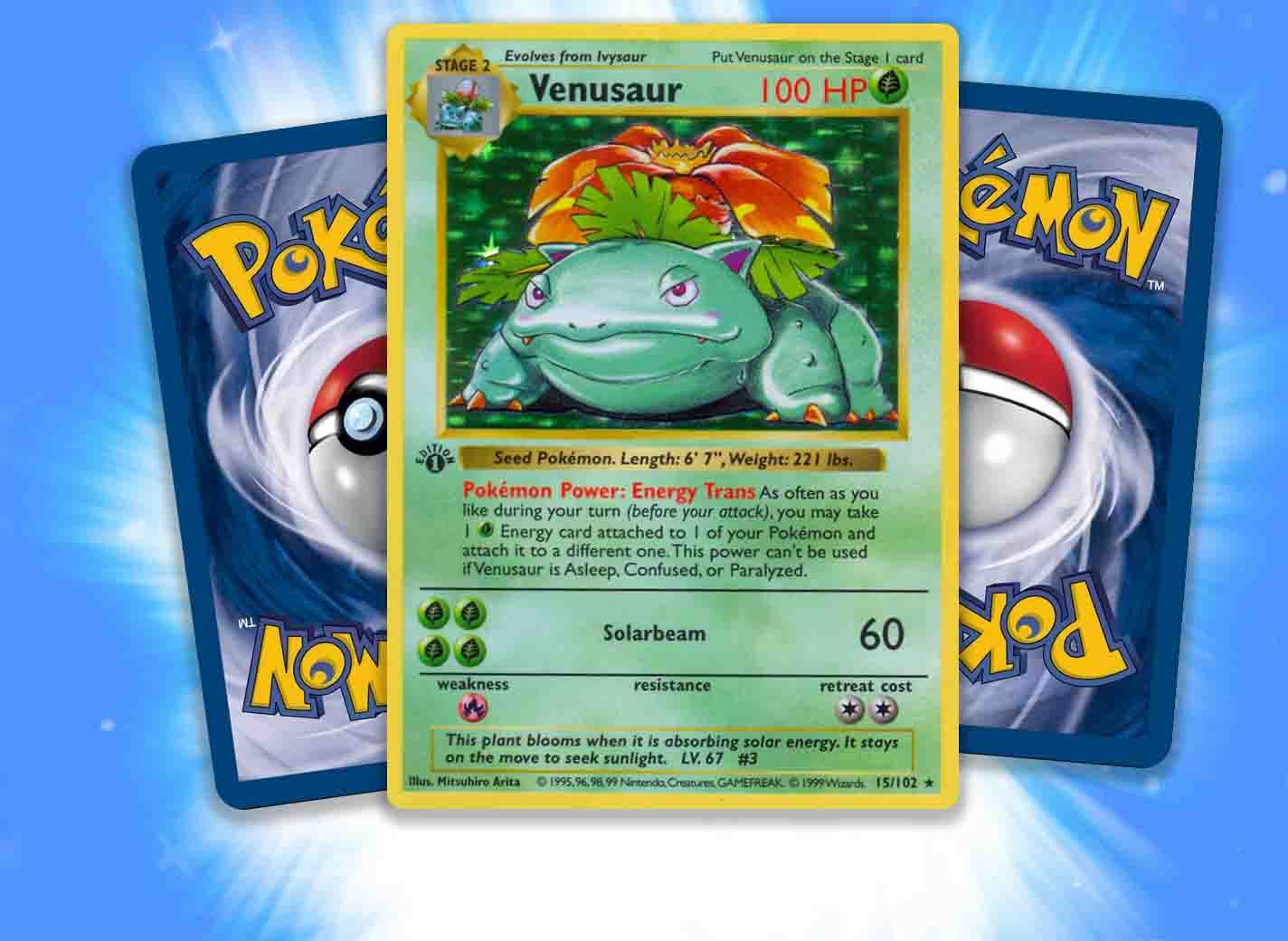 Venusaur - Base Set (Shadowless) - Pokemon - TCGplayer.com