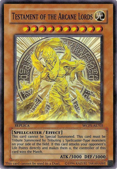 Yu-gi-oh! TCG Zone: World Championship 2012 Prize Cards - Carte