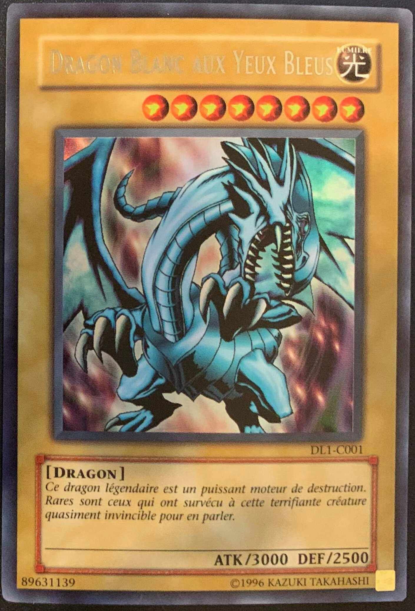 Super Rare 2004 Yugioh Blue-Eyes Ultimate Dragon Mattel Model Kit