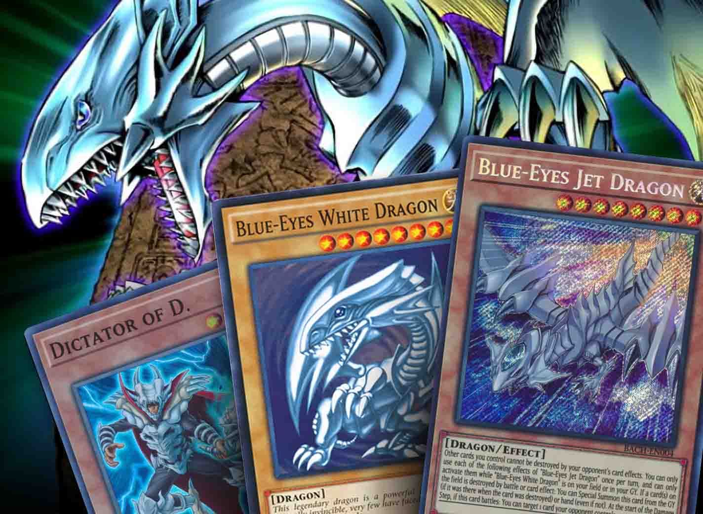 blue eyed silver dragon deck