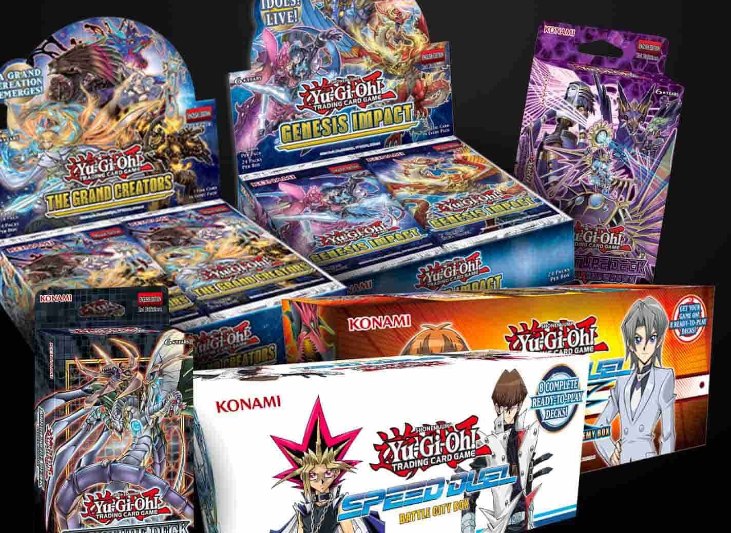 Yugioh 2023 2-Player Starter Display 6 Box Case