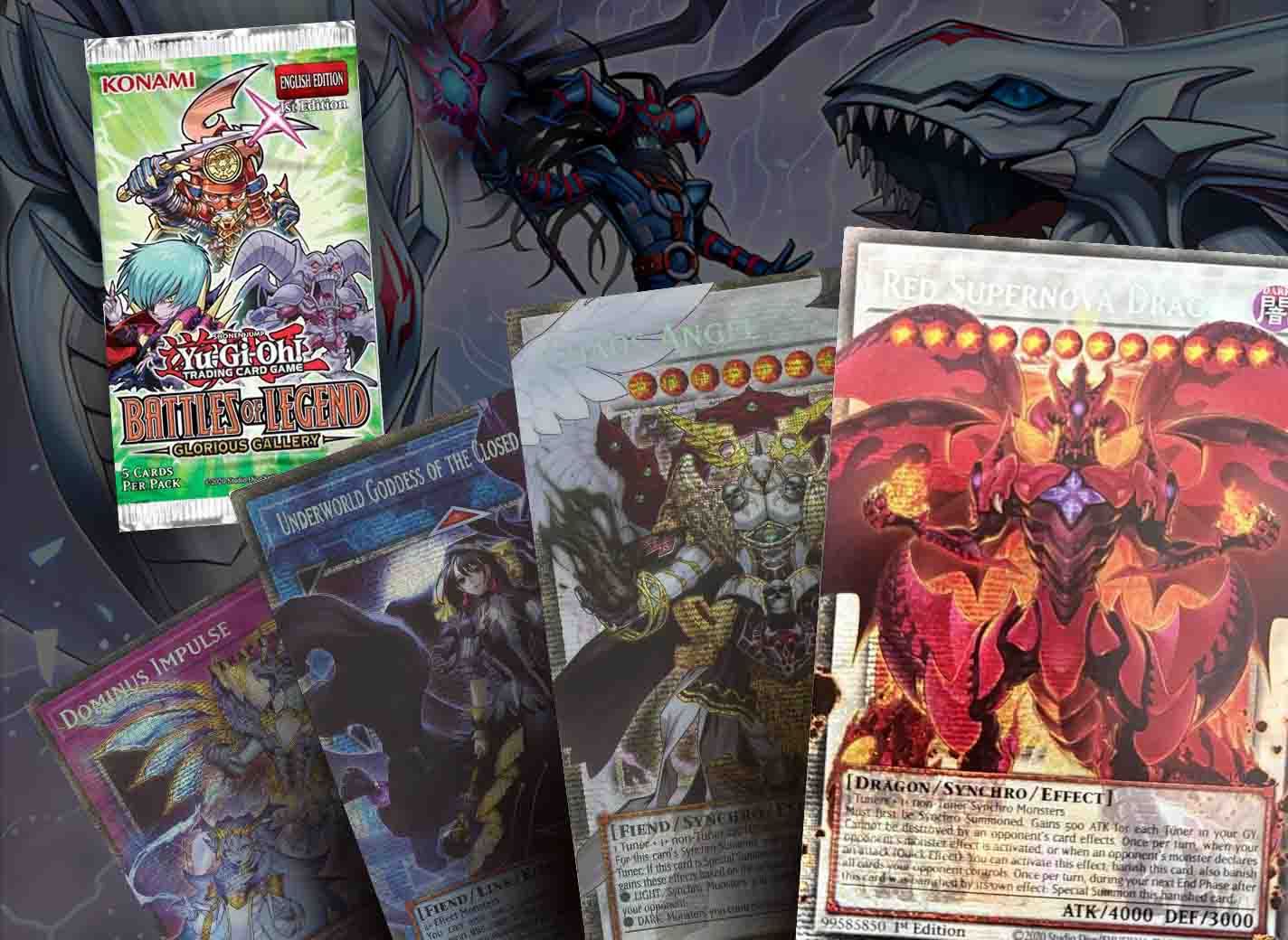 yugioh booster pack with most expensive cards The Top 10 Most Valuable Cards From Battles of Legend: Glorious Gallery
