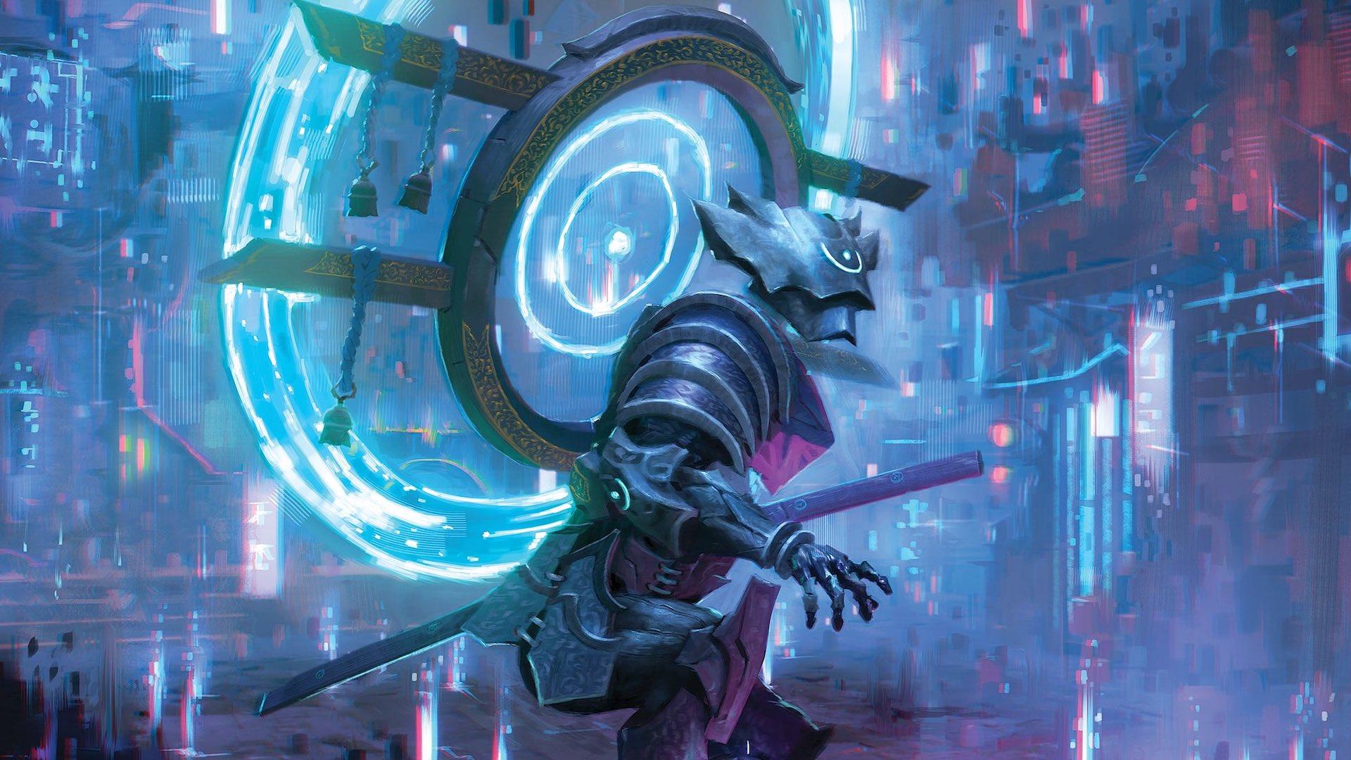 neon dynasty rare cards Tameshi, Reality Architect [Kamigawa: Neon Dynasty]