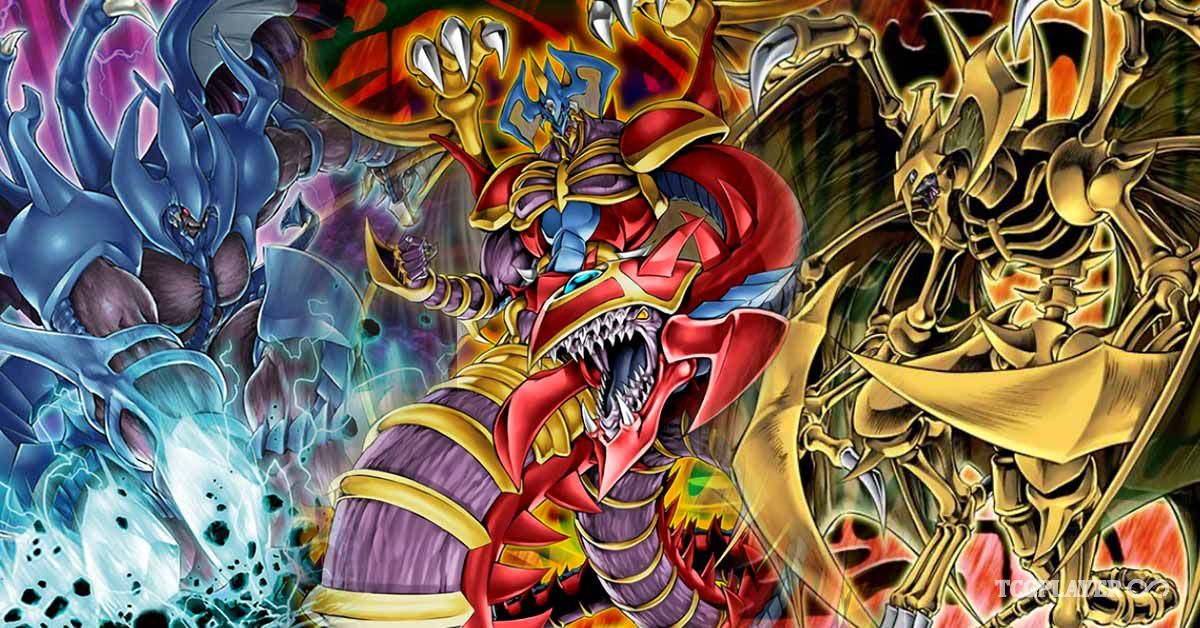 Yu-Gi-Oh! The 3 Sacred Beasts Set - Hamon, Uria, Raviel & Armityle - DUSA-IT096/97/98/99 - Italian Ultra Rare