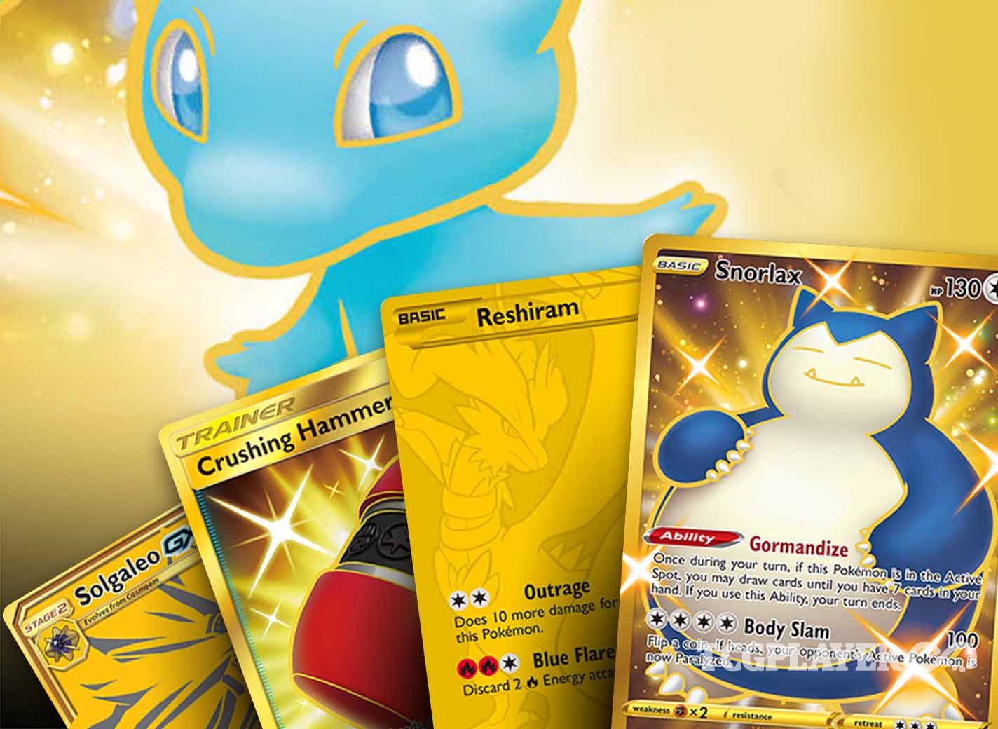 Rare Golden Pokemon Cards 