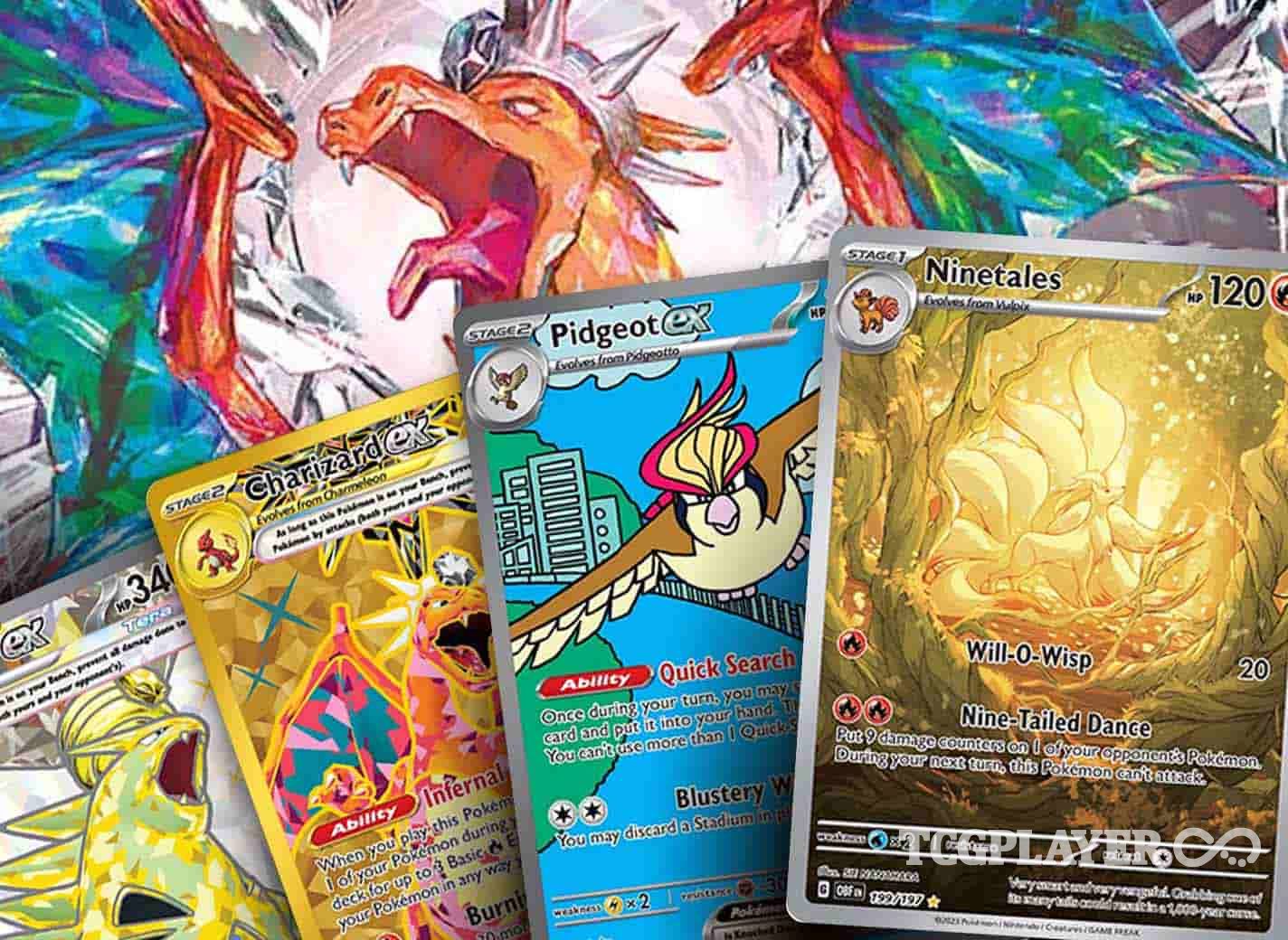 The 10 Most Valuable Pokémon Cards in Obsidian Flames