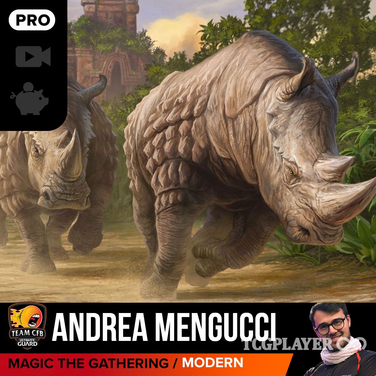 The Best Rhinos Deck! Modern MTG 80-Card Yorion Rhinos Deck Guide