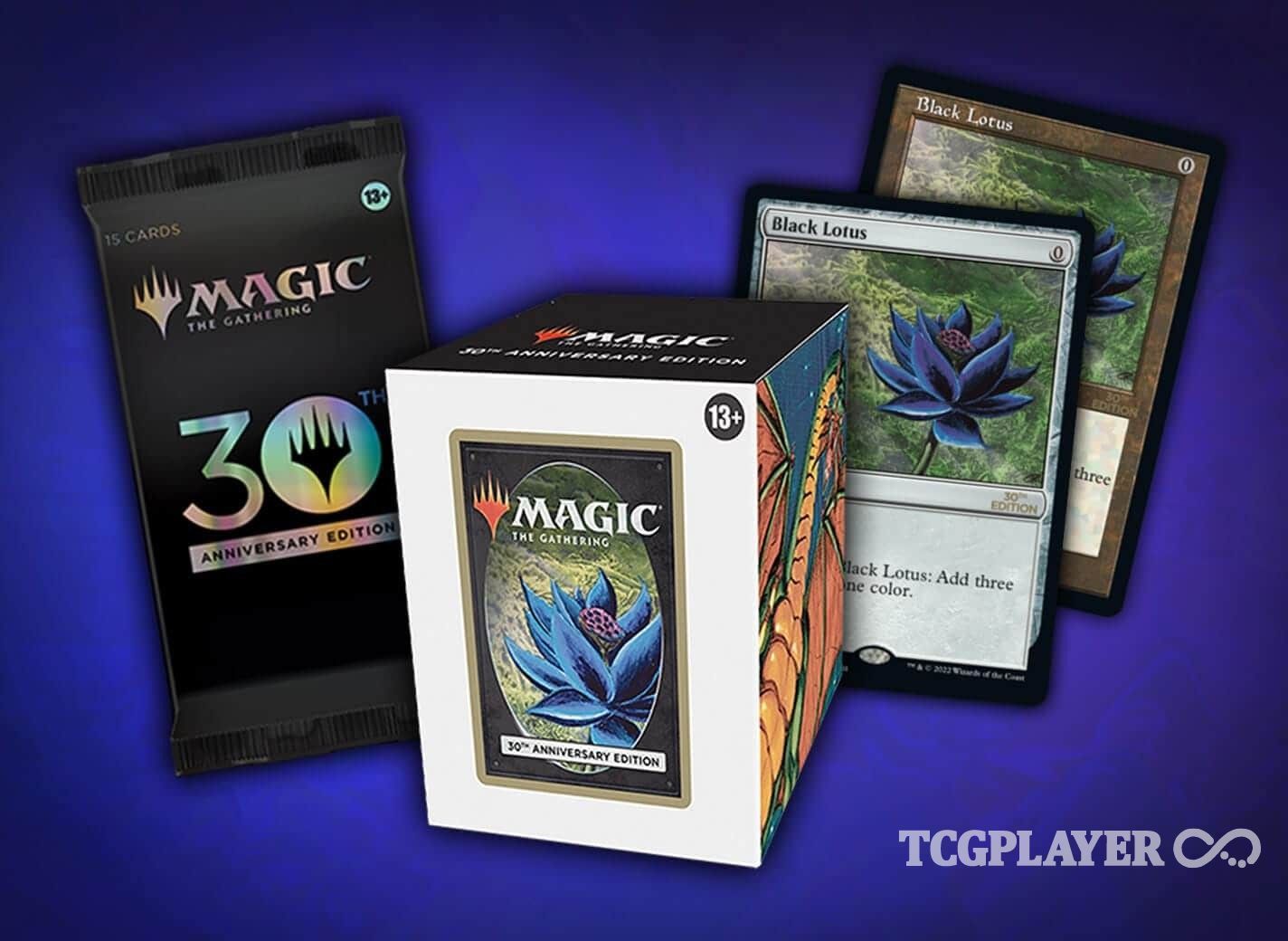 What are the Odds of a Black Lotus in Magic 30th Anniversary Boosters? TCGplayer Infinite