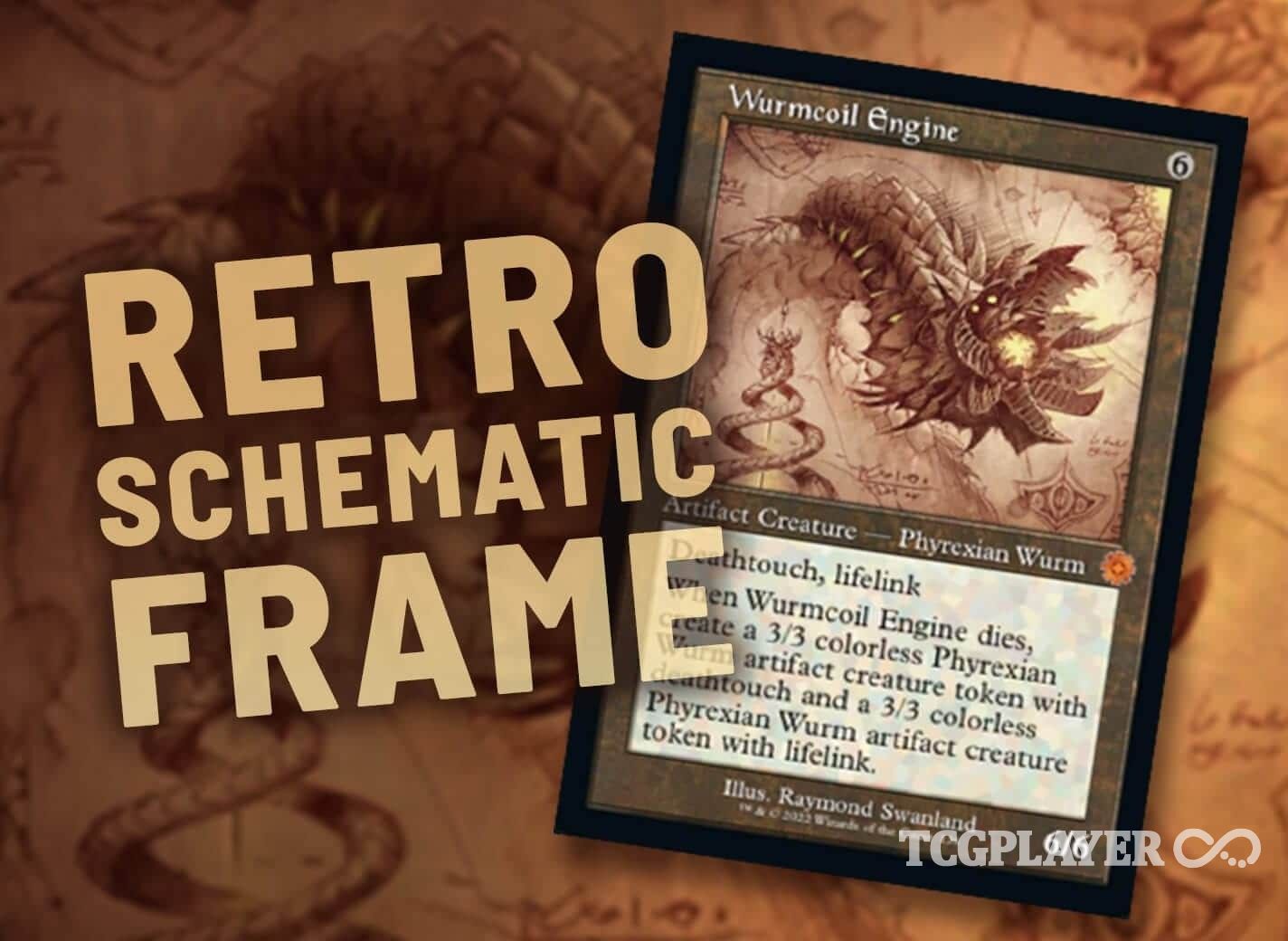 What is the Retro Schematic Frame in Magic The Gathering? TCGplayer