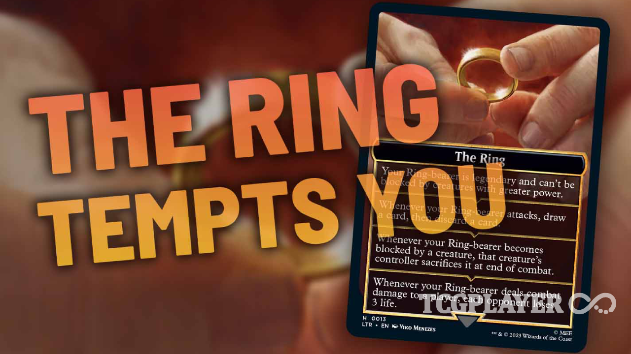 MTG Keywords Explained What is The Ring Tempts You in Magic The Gathering? TCGplayer Infinite