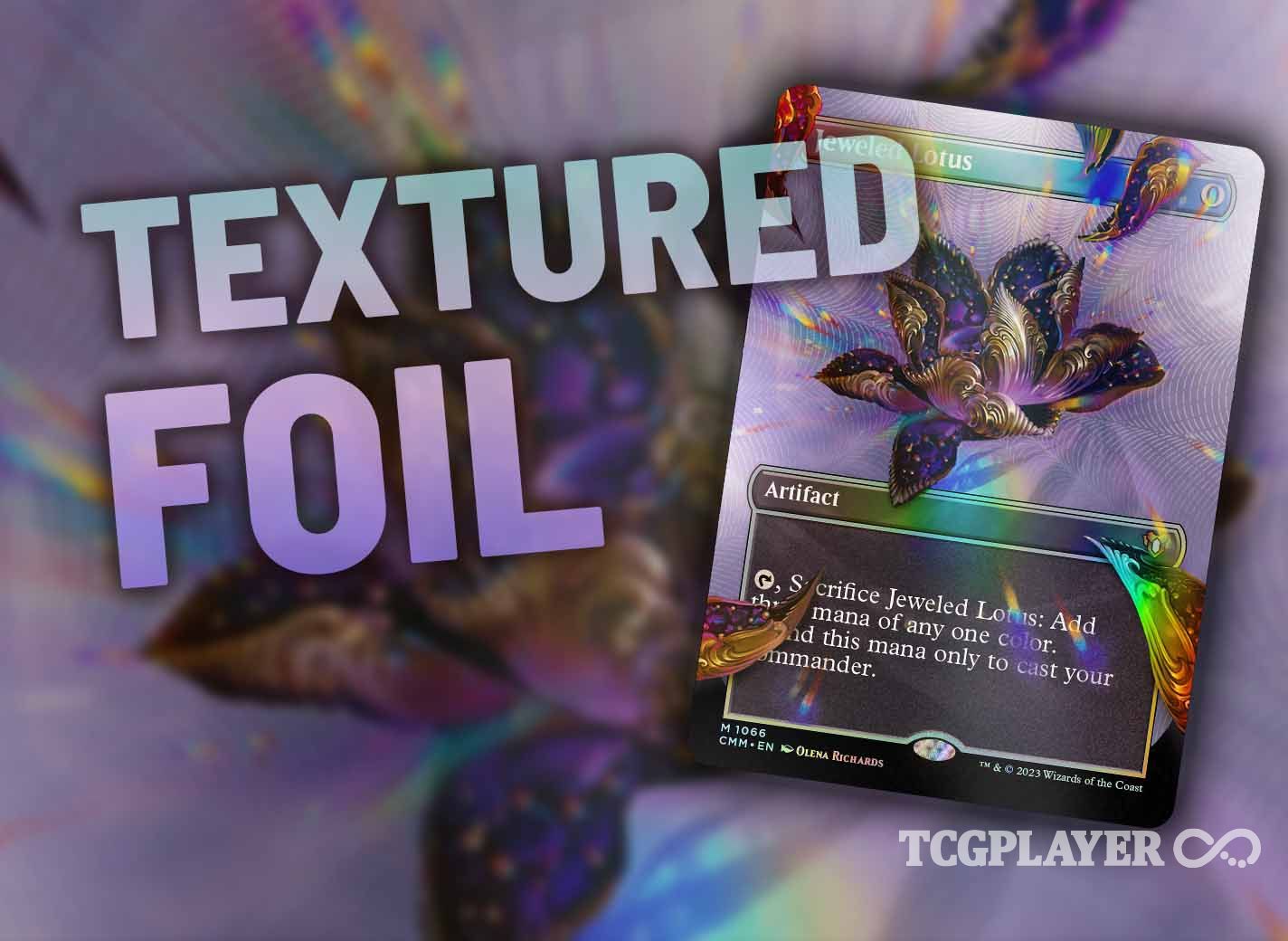 What is a Textured Foil in Magic The Gathering? TCGplayer Infinite