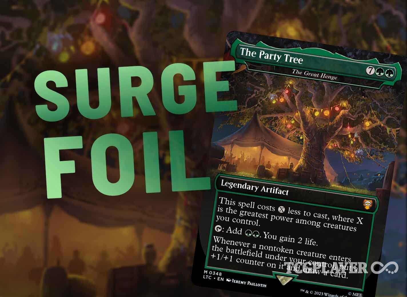 What is a Surge Foil in Magic The Gathering? TCGplayer Infinite