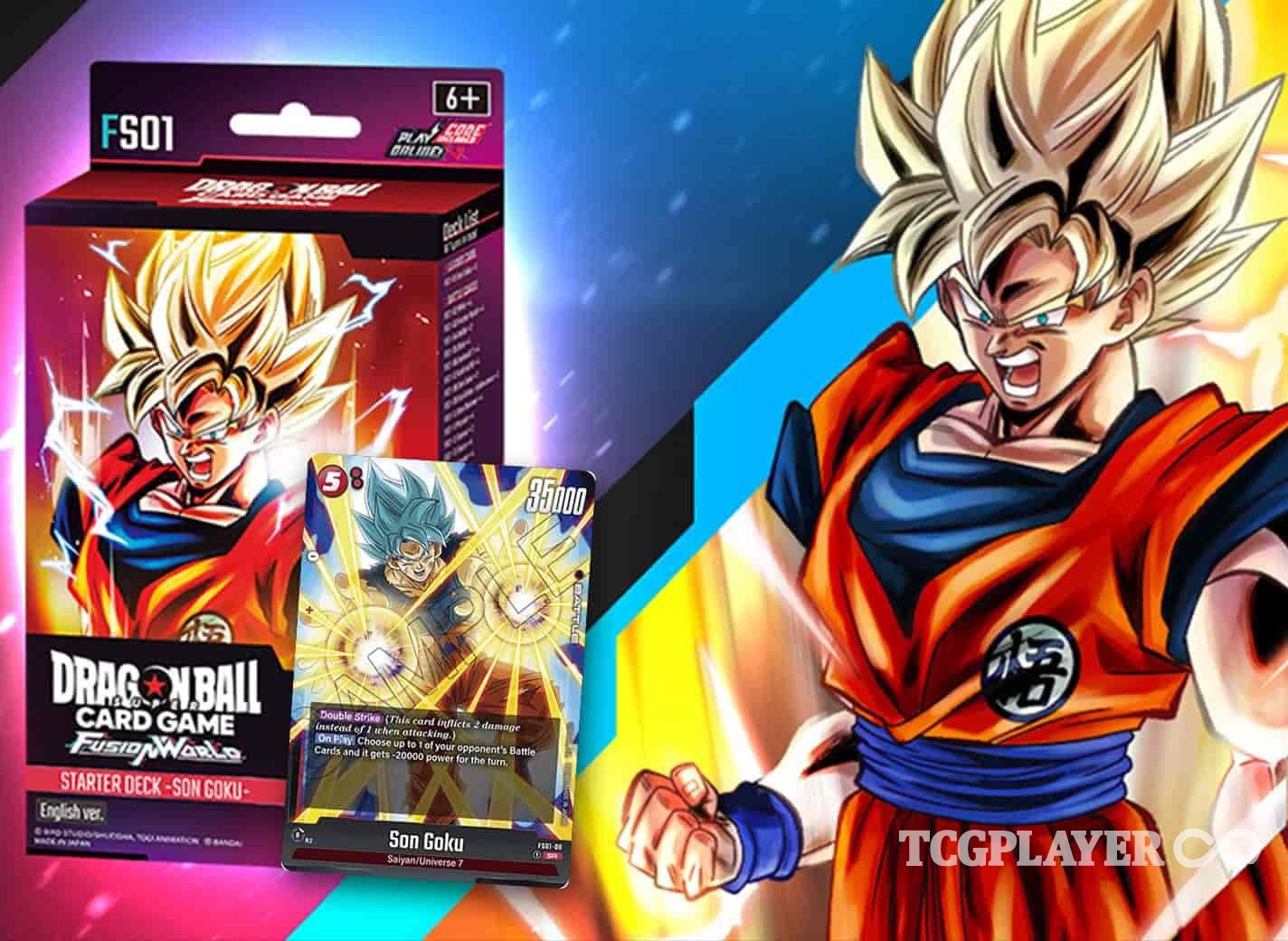 Upgrading the Dragonball Super Fusion World Goku Starter Deck TCGplayer Infinite
