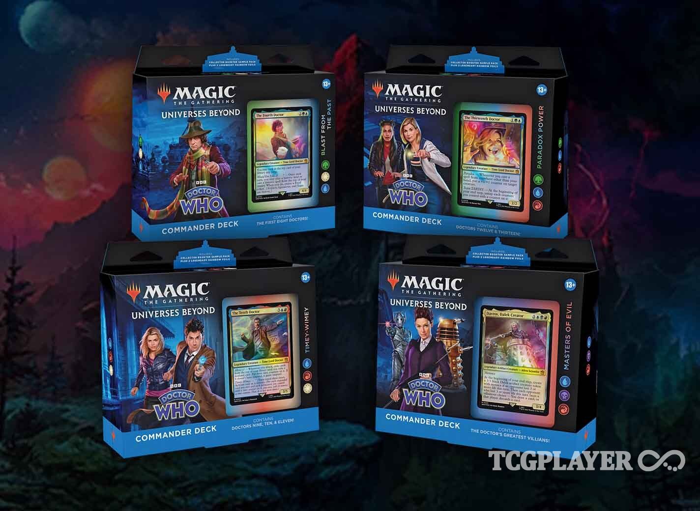 How To Upgrade All Four Doctor Who Commander Precons | TCGplayer Infinite