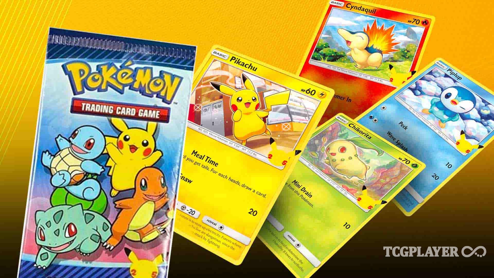 McDonald's Pokémon Anniversary Cards by Popularity TCGplayer Infinite