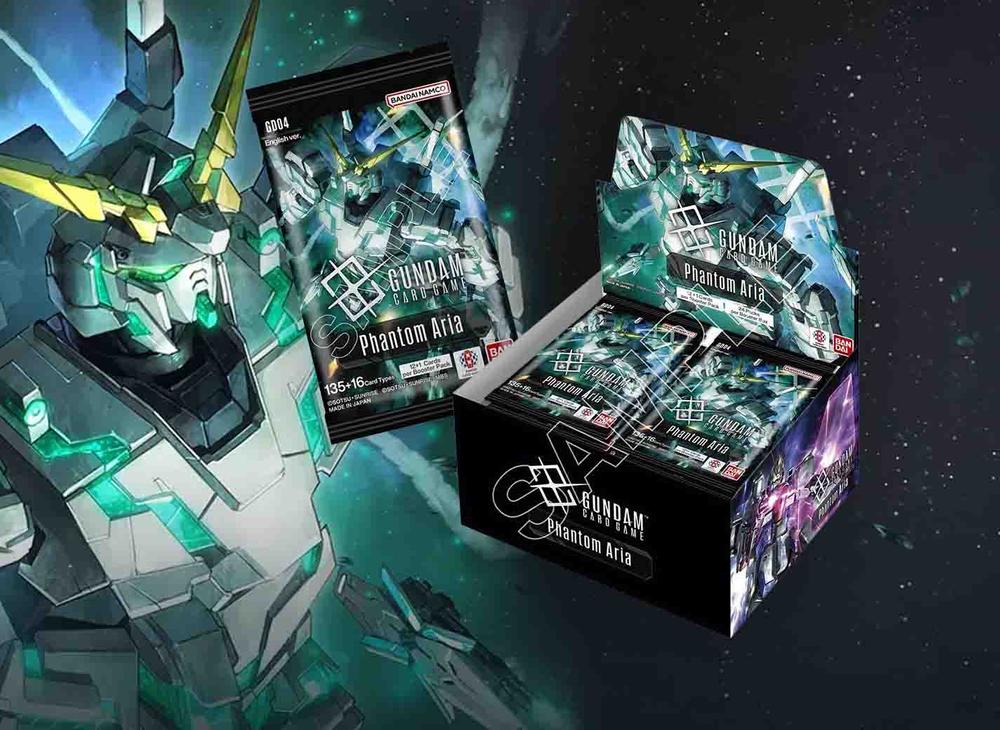 未使用品 GUNDAM CARD GAME Phantom Aria 6個セット Mobile Suit Gundam Gundam Card Game - Booster Pack Phantom Aria