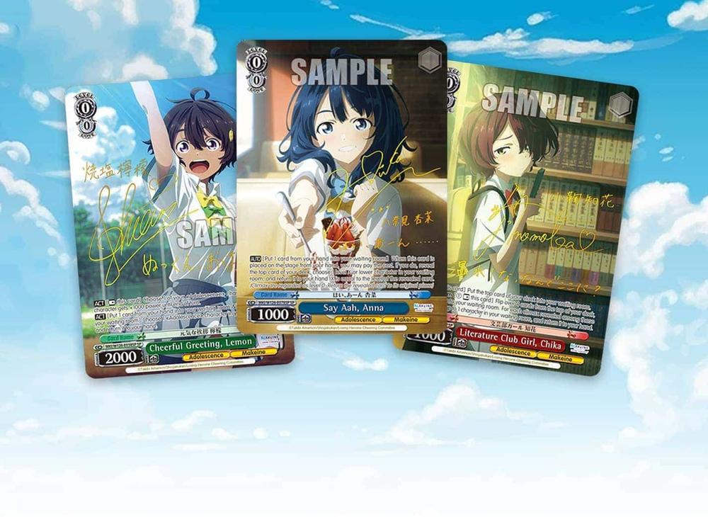 Build Your Best Girl's Signature Deck With Weiss Schwarz's Makeine