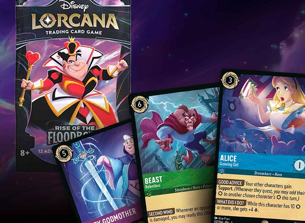 lorcana card list rise of the floodborn Disney Lorcana Into the Inklands Amber & Emerald Starter Deck