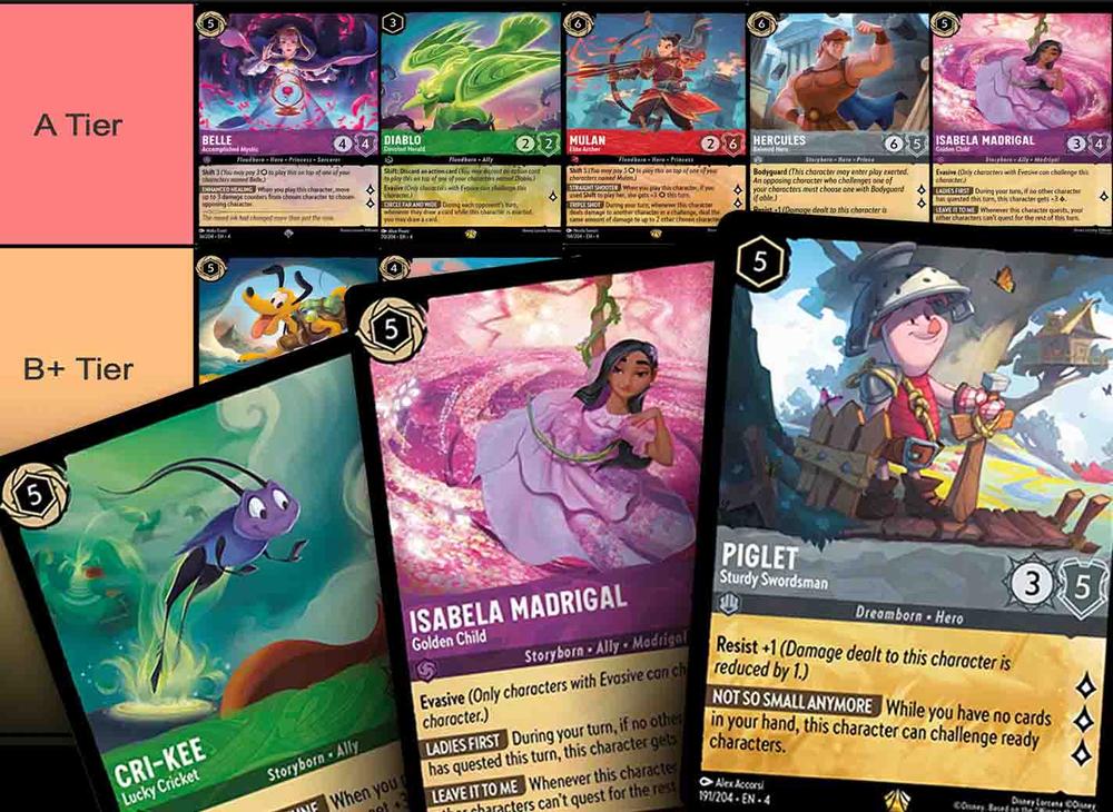 lorcana into the inklands starter deck card list Disney Lorcana TCG: Into the Inklands Starter Deck Ruby & Sapphire (Mo