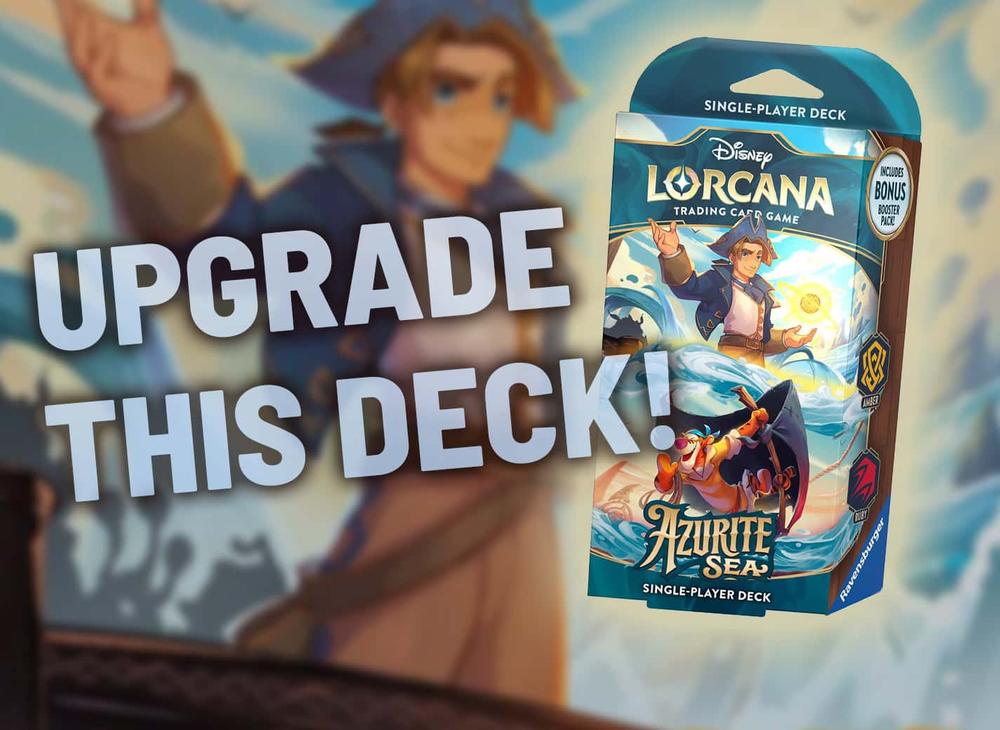 How To Upgrade The Azurite Sea Amber & Ruby Starter Deck | TCGplayer