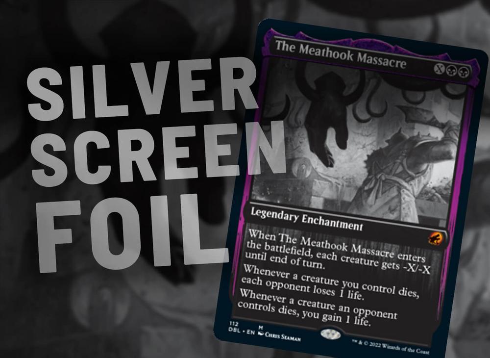 What is a Silver Screen Foil in Magic: The Gathering