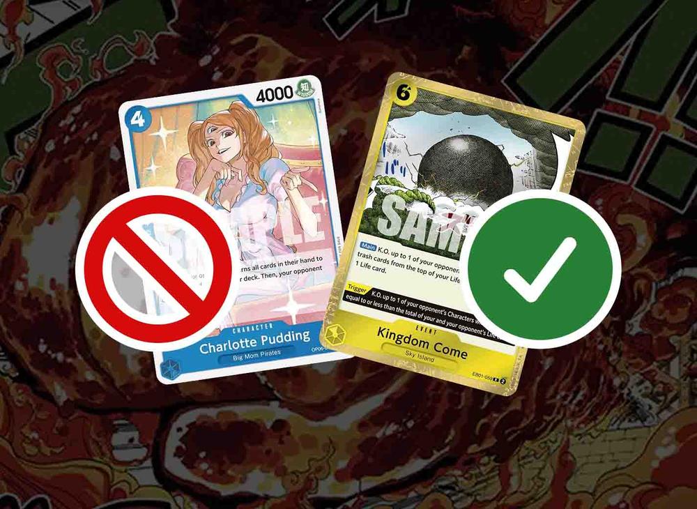 Huge One Piece Ban List Changes: Goodbye Pudding, Hello Kingdom Come! |  TCGplayer
