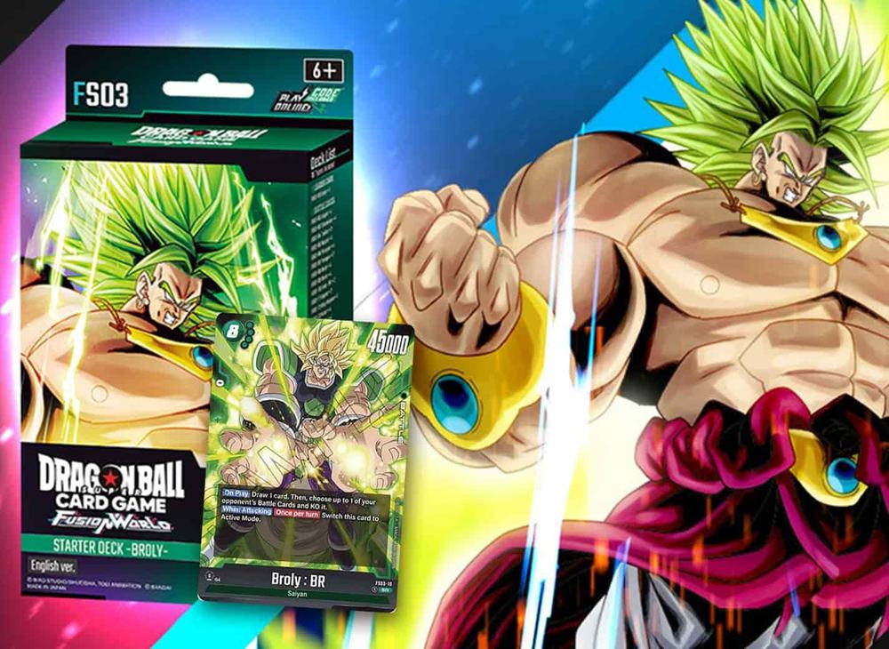 Upgrading the Dragonball Super Fusion World Broly Starter Deck | TCGplayer