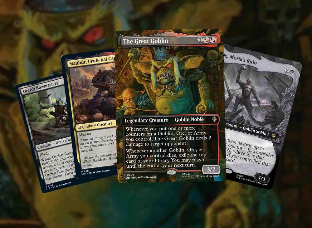 マジック：ザ・ギャザリング MTG The Great Goblin Commander deck Anything a Goblin Can Do, The Great Goblin Can Do Better in Magic