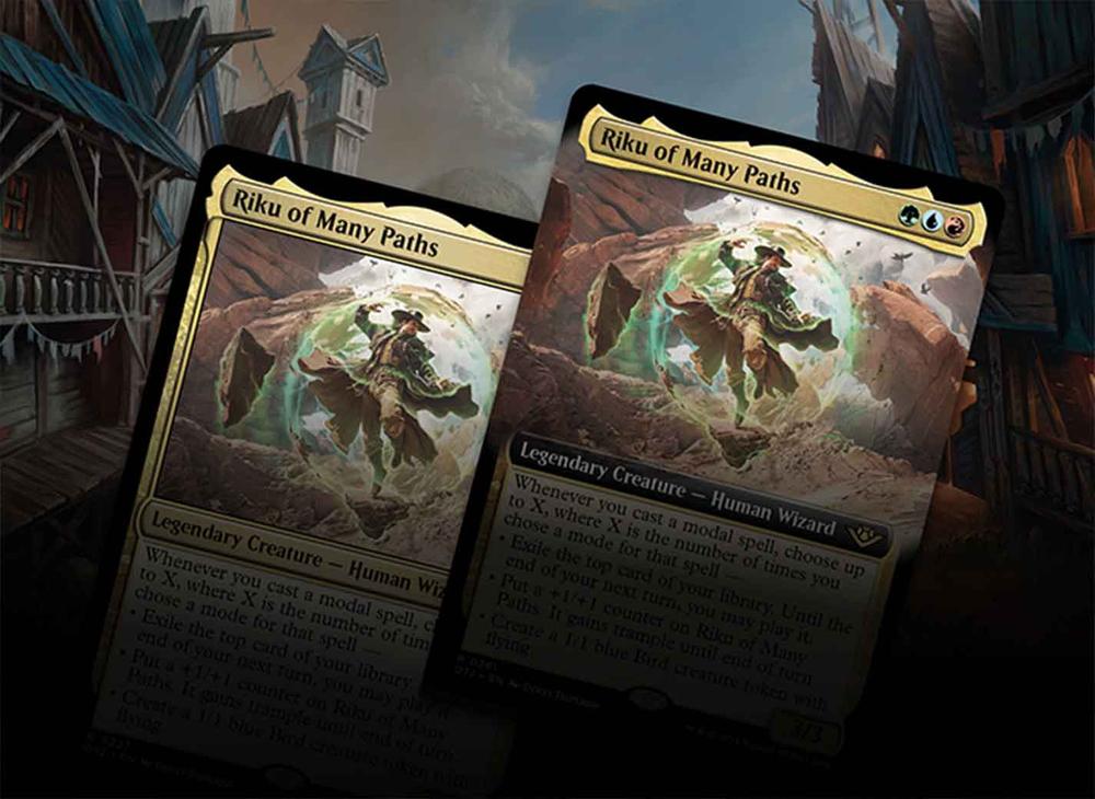 Our Exclusive Outlaws of Thunder Junction Preview Card: Riku of Many Paths!  | TCGplayer