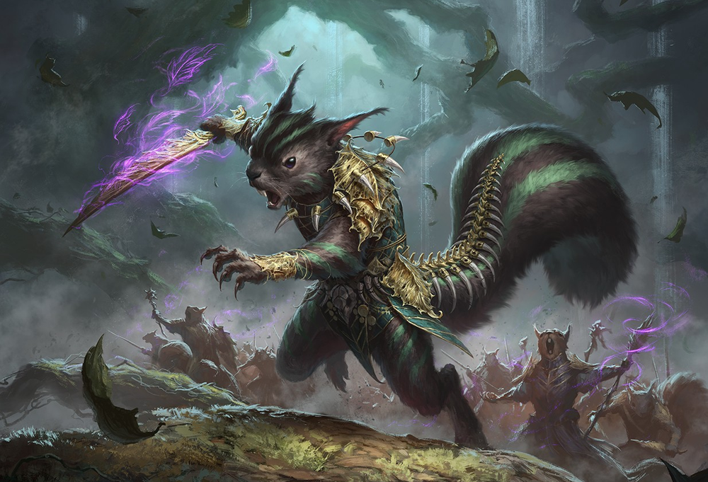 mtg chatterfang commander deck Chatterfang, Squirrel General main image 1