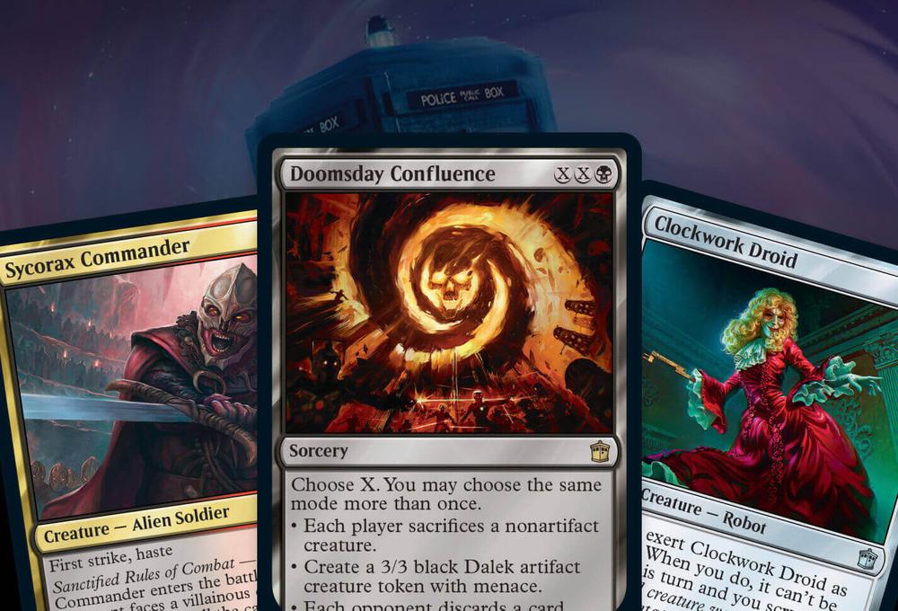 TCGplayer's Exclusive Universes Beyond Doctor Who Preview Cards | TCGplayer