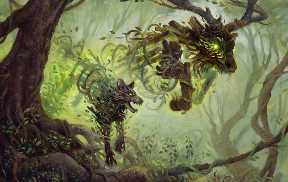 best card draw in green mtg Leyline of Abundance [Wilds of Eldraine: Enchanting Tales] main image 1
