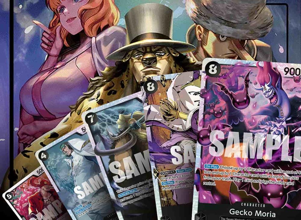 one piece card game osaka OP06-080 Gecko Moria Leader Card Alternate Art – Don Games main image 1