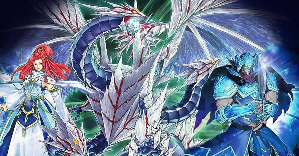meta fusion deck yugioh Trishula, Dragon of the Ice Barrier Playmat- Yugioh Size 23.6X13.7in Play   TCGPLAYMAT