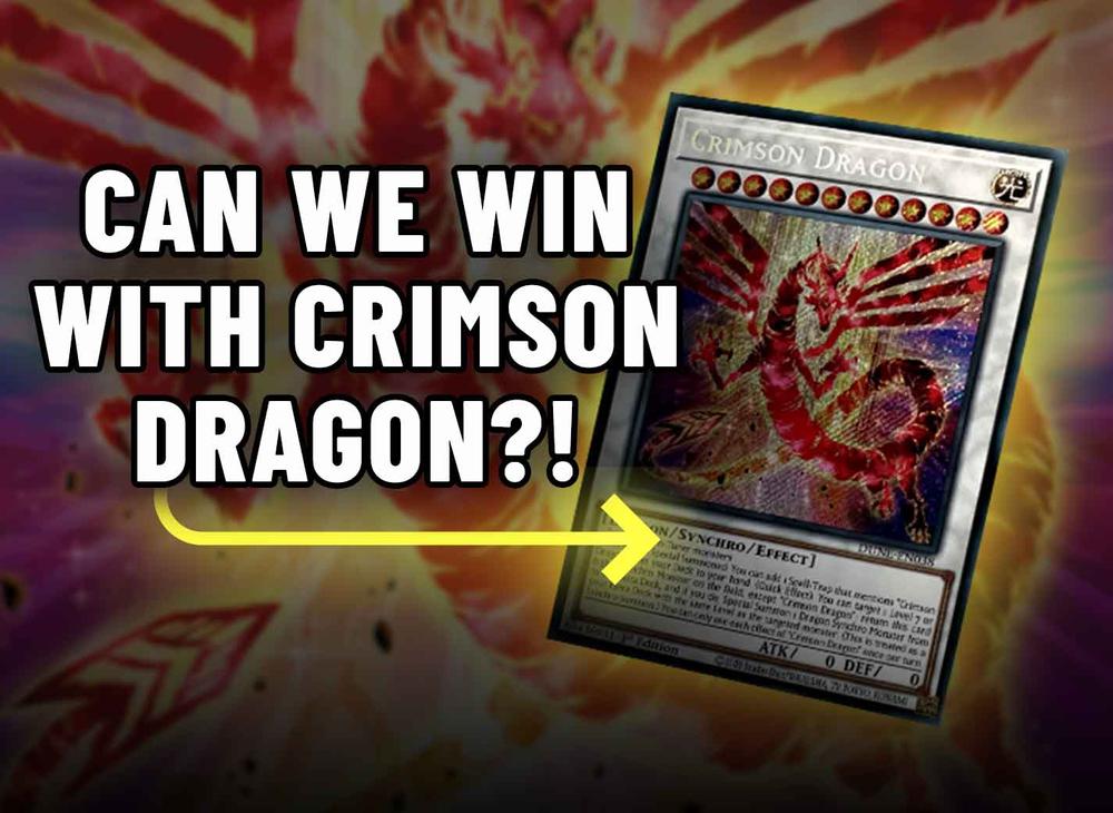 THE BEST Crimson Dragon Deck In Yu-Gi-Oh | TCGplayer