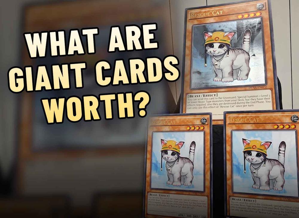 How Much Are Yu-Gi-Oh's Giant Cards Worth? | TCGplayer