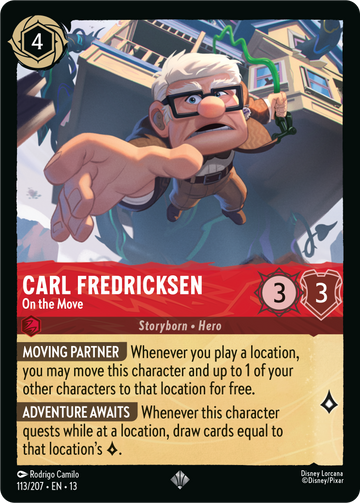 Carl Fredricksen – On the Move (Up chega ao jogo)