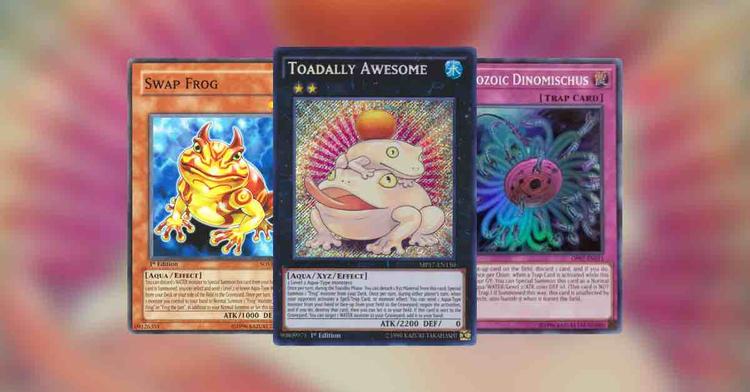 Yugioh Paleozoic 2022 Deck - Toadally Awesome - Swap Frog buy - Dupe - 55 Cards