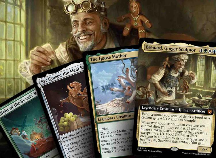 mtg brenard ginger sculptor commander deck Brenard, Canva Template - Custom Whenever another nontoken creature you control dies Mtg Brenard - Etsy